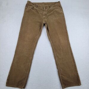 Polo Ralph Lauren Pants Mens 36x31 Brown Corduroy‎ Hampton Straight Casual